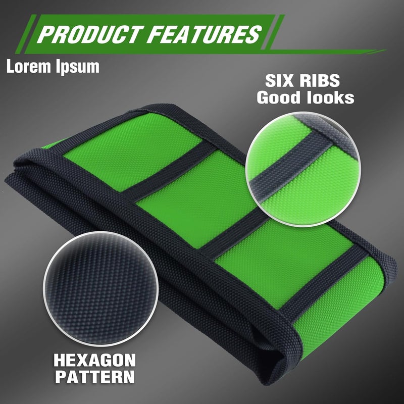 fewfuss Gripper Rubber Dirt Bike Seat Cover - Universal Soft Seat Cover for Most Dirt Bike Motorcycle Green - Image 5
